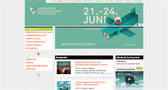 Desktop Screenshot of jufinale.de